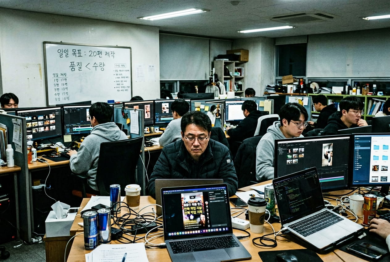 가치 없는 양산형 공장